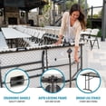 thumbnail image 5 of Lifetime 6 Foot Rectangle Fold-in-Half Table, Indoor/Outdoor Commercial Grade, Almond (80382), 5 of 15