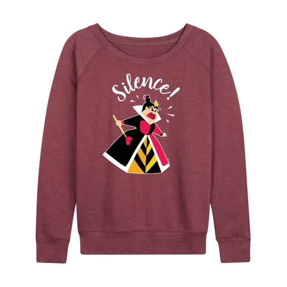 Alice In Wonderland - Queen of Hearts - Women's Lightweight French Terry Long Sleeve Shirt