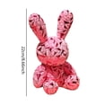 thumbnail image 2 of 2026 New Easter Bunny Plush Toys, Easter Stuffed Animals Toys Bunny Decor Soft Pillow Toys, Creative and Funny, Diamond, Dolls Holiday, Best Gifts for Bunny Easter Holiday Birthday (Bunny, Pink), 2 of 5