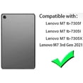 thumbnail image 2 of SOATUTO Case for Lenovo Tab M7 3rd gen Heavy-Duty Drop-Proof and Shock-Resistant Rugged Hybrid case Built-in Stand for Lenovo Tab M7 7.0 inch TB-7305F L X ; lenovo M7 3rd Gen 2021 (Blue+Green), 2 of 7