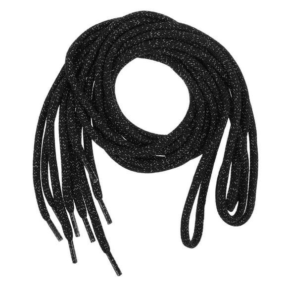 LEORX Parties Glow In The Dark Laces Black 2Pair 120Cm