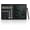 Black, variant on SIMDOO Desk Calculator with Erasable Writing Pad, 12-Digit Wide Screen Display, Reusable LCD Notepad, One-Click Clear & Lock Function, Solar and Battery Dual Power for Office,School,Business (Black)