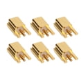 thumbnail image 1 of Socket MMCX, Alta Fiabilidad 10pcs Conectores de 3 Pines 50hms OFC Material Amplio Banda de Frecuencia Tamamo Estándar Para Equipos de Rf Para GPS, 1 of 7
