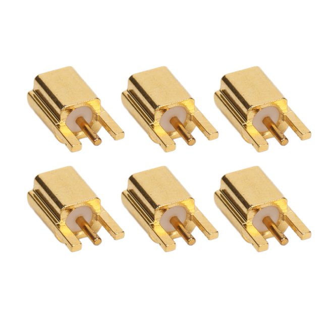 Socket MMCX, Alta Fiabilidad 10pcs Conectores de 3 Pines 50hms OFC Material Amplio Banda de Frecuencia Tamamo Estándar Para Equipos de Rf Para GPS