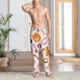 thumbnail image 2 of Naloa Cute Dog Pajama Pants Men, PJ Bottoms, Sleep & Lounge Pants-Medium, 2 of 6