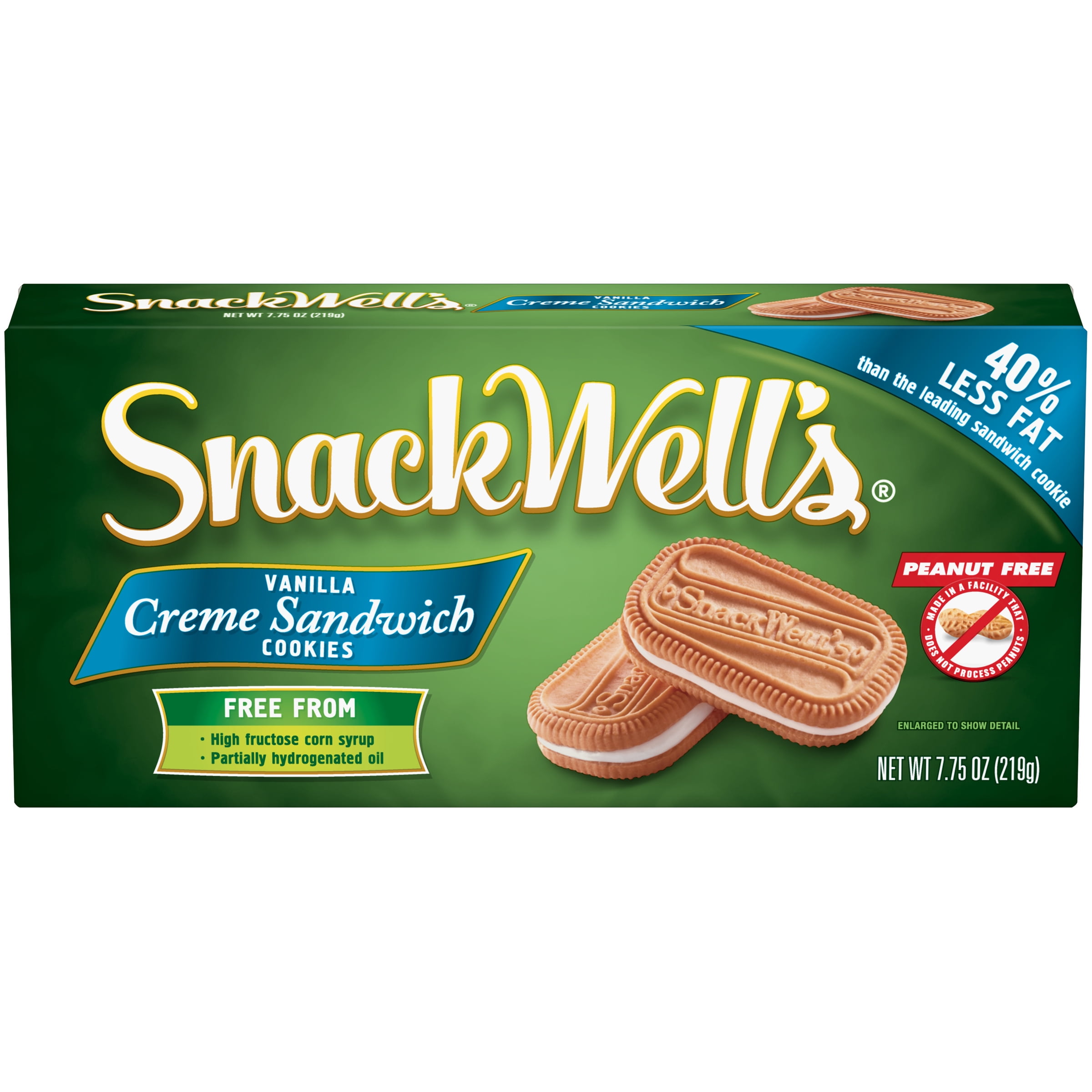 Snackwell's® Vanilla Creme Sandwich Cookies 7.75 oz. Pack