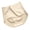Beige, variant on Women's Seamless High Waist Briefs with Contrast Stitching Detail - Soft Stretch Full Coverage Underwear for Everyday Comfort & Yoga Wear
