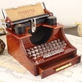thumbnail image 1 of Flmtop Creative Retro Typewriter Music Box Desktop Home Office Decor Kids Toy Gift, 1 of 6