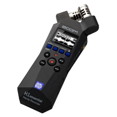 《専用ヘアリーウィンドスクリーン付》 ZOOM ズ―ムH1essential XYステレオマイク搭載、ステレオ仕様の32bit 《3年延長保証（ユーザー登録）》