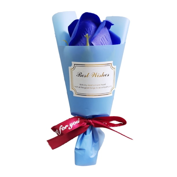 Mini ramo de rosas con aromaterapia, rosas artificiales preservadas, regalos para mujeres, novias, mamás y esposas.