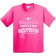 thumbnail image 3 of Inktastic My Grandma is a Survivor Breast Cancer Awareness Youth T-Shirt, 3 of 5
