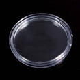 thumbnail image 3 of 50 Pzs Caja de Monedas de Plastico Transparente Redonda Pequena 24mm, 3 of 5