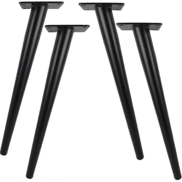 4 Pack 30cm Length Metal Table Legs For Modern Furniture Dresser Cabinet Desk Chair Ottoman Replacement Furniture Support Legs 800kg Capacity
