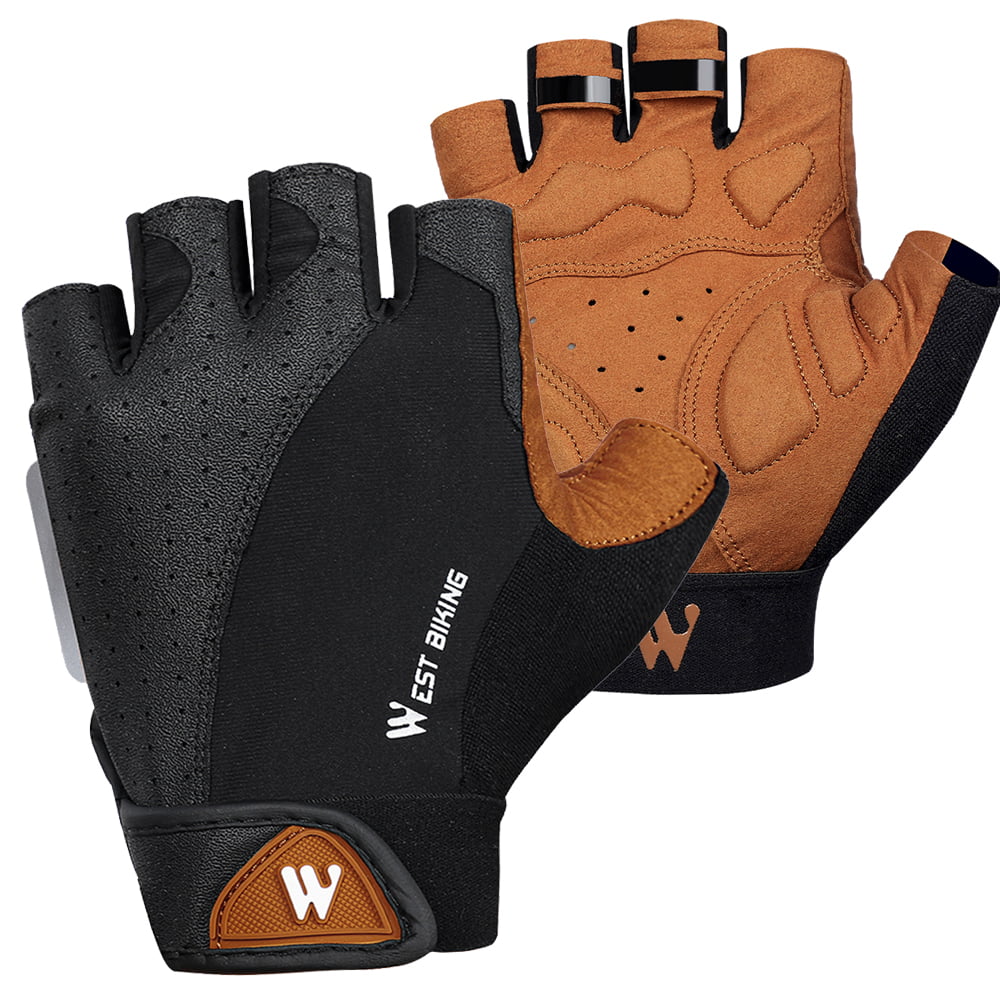 Details about   Men's Cycling Gloves Half Fingered Motorcycle Mountain Bike Accessories Black XL 