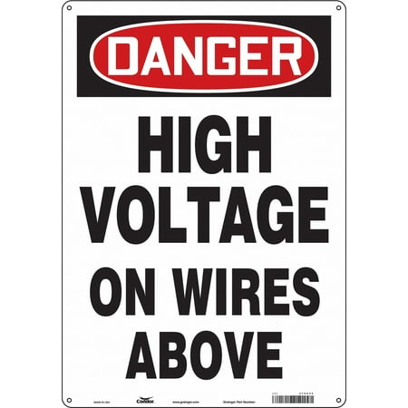 

Condor Safety Sign 20 in x 14 in Aluminum 479U35 479U35 ZO-G5837918
