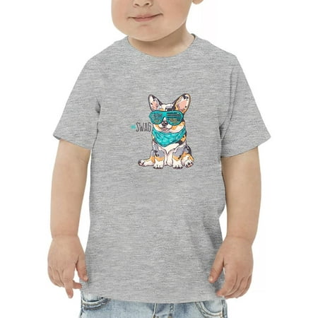 

Hand Drawn Corgi Portrait Swag T-Shirt Toddler -Image by Shutterstock 3 Toddler