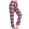 thumbnail image 4 of Womens Flannel Pajama Pants, Long Novelty Cotton Pj Bottoms, 4 of 7