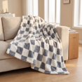 thumbnail image 4 of Throw Blanket, Soft Plush Flannel Blanket for Couch, Thick Comfy Blankets & Throws, 28x39 Inch Warm Cozy Microfiber Throw by MPOISVA, 4 of 7