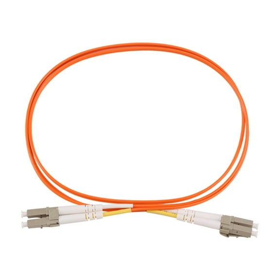 1M Jumper Cable Duplex Multimode LC-LC LC To LC Fiber Optic Optical Patch Cord