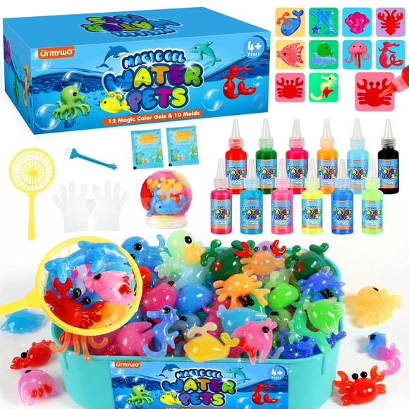 Kit de juguetes URMYWO Magic Water Elf Aqua Fairy con 12 geles y 10 moldes