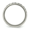 thumbnail image 2 of Titanium Enameled Flat 6mm Polished Band, 2 of 5