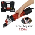thumbnail image 2 of Tijeras eléctricas para ovejas de 1200 W, cortadora de ovejas portátil con 6 velocidades, tijeras eléctricas para cabras para ovejas, cabras, llamas, caballos, alpacas, pelaje grueso y peluquería esquí esquí Gafas de esquí, 2 of 5