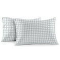 thumbnail image 2 of Heavyweight Printed Flannel Sheets 170GSM - Gray Check, 2 of 2