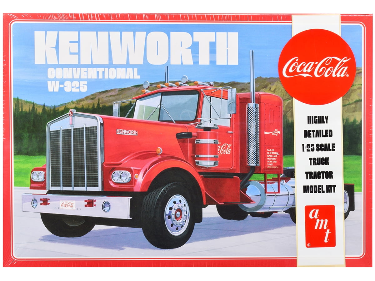 Caminhão Coca-Cola (125 anos) Kenworth T300 Delivery Truck marca Motor City  escala 1/43 - Arte em Miniaturas