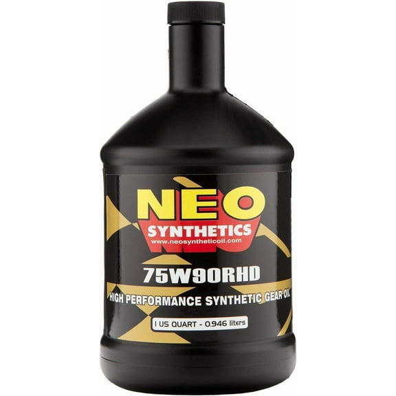 Neo Synthetics 75W90 RHD Gear Oil, Quart
