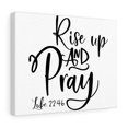thumbnail image 4 of Scripture Walls  Up And Pray Luke 22:46 Bible Verse Canvas Christian Wall Art Ready to Hang Unframed, 4 of 12