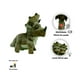 thumbnail image 4 of Dinosaurio De Peluche Triceraptors Gris Con Movimiento Y Sonido Importadora La Merced Tela de Felpa, 4 of 4