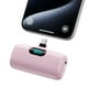 thumbnail image 1 of Cargador portátil Power Bank H H·E·T·P 5000mAh USB-C rosa, 1 of 7