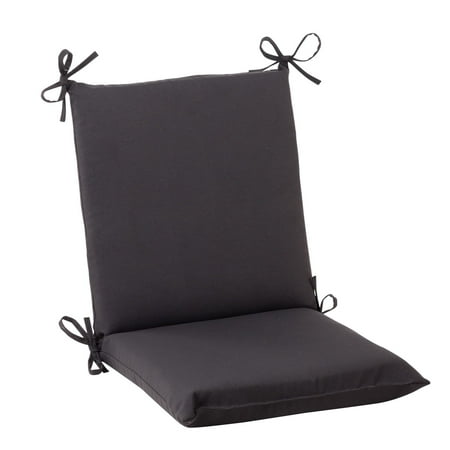 36 5 quot solid dark gray outdoor patio squared chair cushion walmart christmas ties