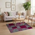 thumbnail image 3 of ODIKA Leopard Pink Abstract Spotted Interlocking Block Layout Print Pet Friendly & Kids Safe Play for Playroom, Bedroom, Reading Nook, 3 of 7