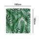 thumbnail image 5 of Cortina de ducha tropical, juego de cortinas de baño de tela de hoja de palma de plátano verde con ganchos decoración de baño lavable a máquina Xemadio 2034905-3, 5 of 8