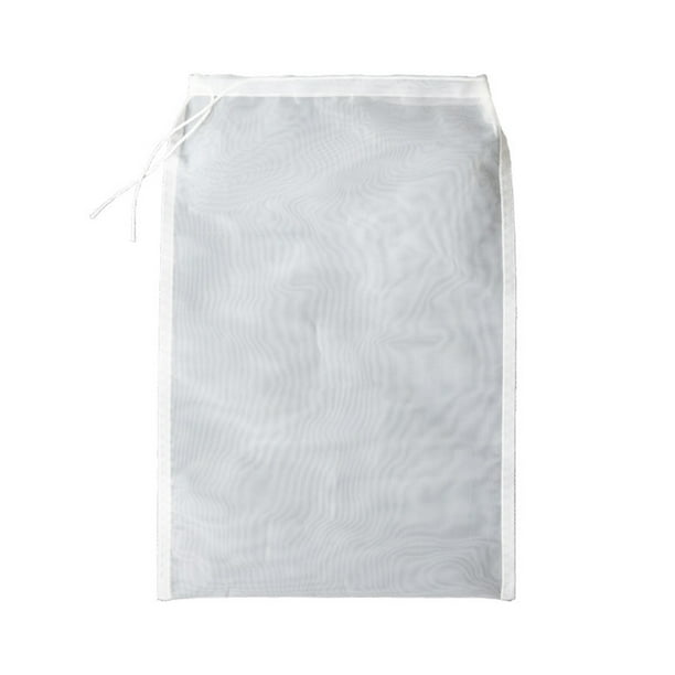 Bewildely Bolsa de filtro de vino de leche de soja, malla fina de nailon, bebida, vinagre, yogur, barra de red, colador de alimentos de cocina Type1 NO1
