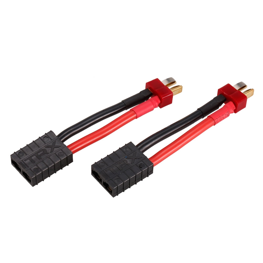 2pcs Traxxas Male to Female Connector Adapter with 5 inch Male JST Lead Wire