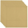 thumbnail image 1 of Classic Baseplates Building Base for Building Bricks 100% Compatible with Major Brands-Baseplate 10" x 10", Pack of 6 (Sand), 1 of 6