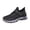 Black, variant on AUDeals Men's Running Shoes Wide Fit Non Slip Athletic Sneakers Lightweight Cushion Walking Tennis Shoes
