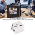 thumbnail image 4 of Hot End Heating Block, Copper Plated Alloy High Temperature Resistant Rugged Hotend Extruder Heater Block  for Model Making, 4 of 7