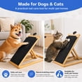 thumbnail image 3 of Viyuse Dog Nail Scratch Board Set–Pet Nail File Board for Dogs & Cats, Safe Alternative to Nail Clippers, Large Nail Board & Double-Sided Mini Scratch Pad, Indoor Training Tool, 3 of 8