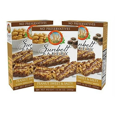 Sunbelt Bakery Variety Pack, 2 Boxes Each of Oats & Honey, Fudge Dipped ...