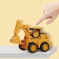 thumbnail image 5 of Godderr Baby Toddler Car Toy Bulldozer Kids Car Toys Excavator Inertia Model Toy Car 3PCS, 5 of 6