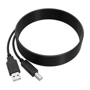 XMHEIRD 6ft USB 2.0 Printer Cable For Pixma MX532 MX924 TR4522 TS5350 TS6120 XP830