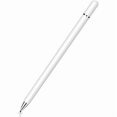 thumbnail image 1 of wonima11 Stylus Pens for Touch Screens, 2 in 1 Magnetic Disc & Fiber Tip Stylus Pen for iPad with Magnetic Cap, Compatible with All Touch Screens - Free Replacement Disc Tips, White, 1 of 1
