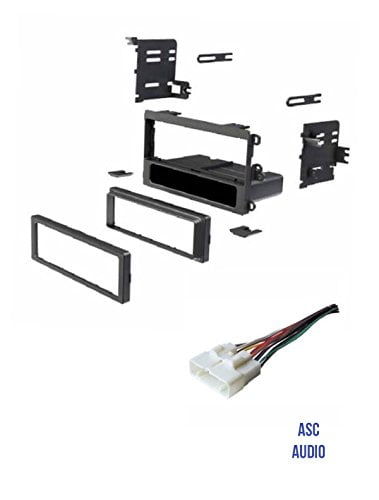 Compatible with Honda CRV 1999 2000 2001 2002 2003 2004 2005 2006 Double DIN Aftermarket Stereo Harness Radio Install Dash Kit 