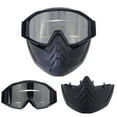 thumbnail image 3 of Nsxcdh Snow Mask with Goggles Winter Face Cover Set,Anti Fog Scratch Resistant Eye Protection,Removable Mask Warm Breathable,Adjustable Comfort for Ski Snowboard Outdoor Gear, 3 of 4