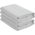 thumbnail image 5 of Full XL 100% Cotton Jersey Knit Light Grey Sheet Set - Extra-Soft, Breathable & Hypoallergenic - 15" Deep Pockets, 54" x 80" - Ideal for Extra Long Full Beds, 5 of 6
