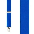 thumbnail image 2 of Suspender Store Children's Solid Color Suspenders - 1-Inch Wide Elastic - Sewn X-Back - Clip - Many Colors & 3 Sizes, 2 of 4