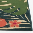 thumbnail image 2 of Mainstays 7'x10' Pink Palm Outdoor Rug, 2 of 7